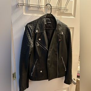 Express Vegan Leather Jacket